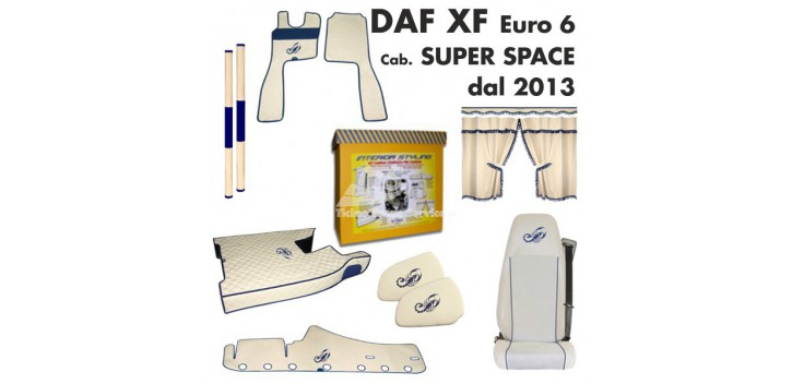 KIT CABINA DAF XF EURO 6 cab. SUPER SPACE dal 2013
