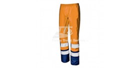 Pantalone "regimental" Arancione/Blu