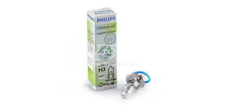 Philips H3 Longlife EcoVision 12V 55W